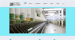 Desktop Screenshot of dmtextile.com.pk